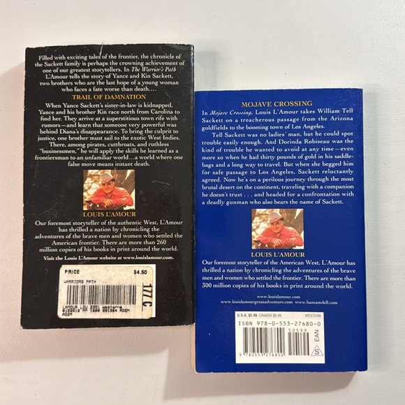 📚2/$6  2-Book Bundle Louis L’Amour - Picture 2 of 16